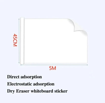 Adhesive whiteboard