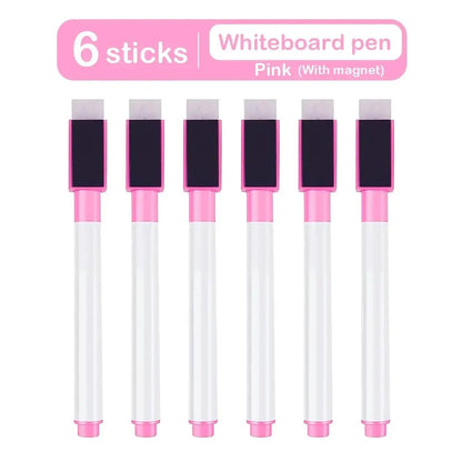 Erasable Whiteboard Markers