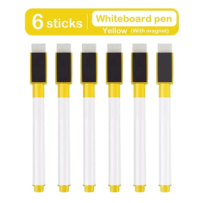 Erasable Whiteboard Markers