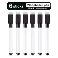 Erasable Whiteboard Markers
